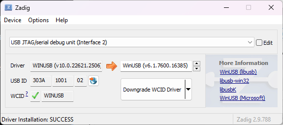 ESP32-S3 - How to Use Built-in JTAG Debugger | Unified Diagnostic Services